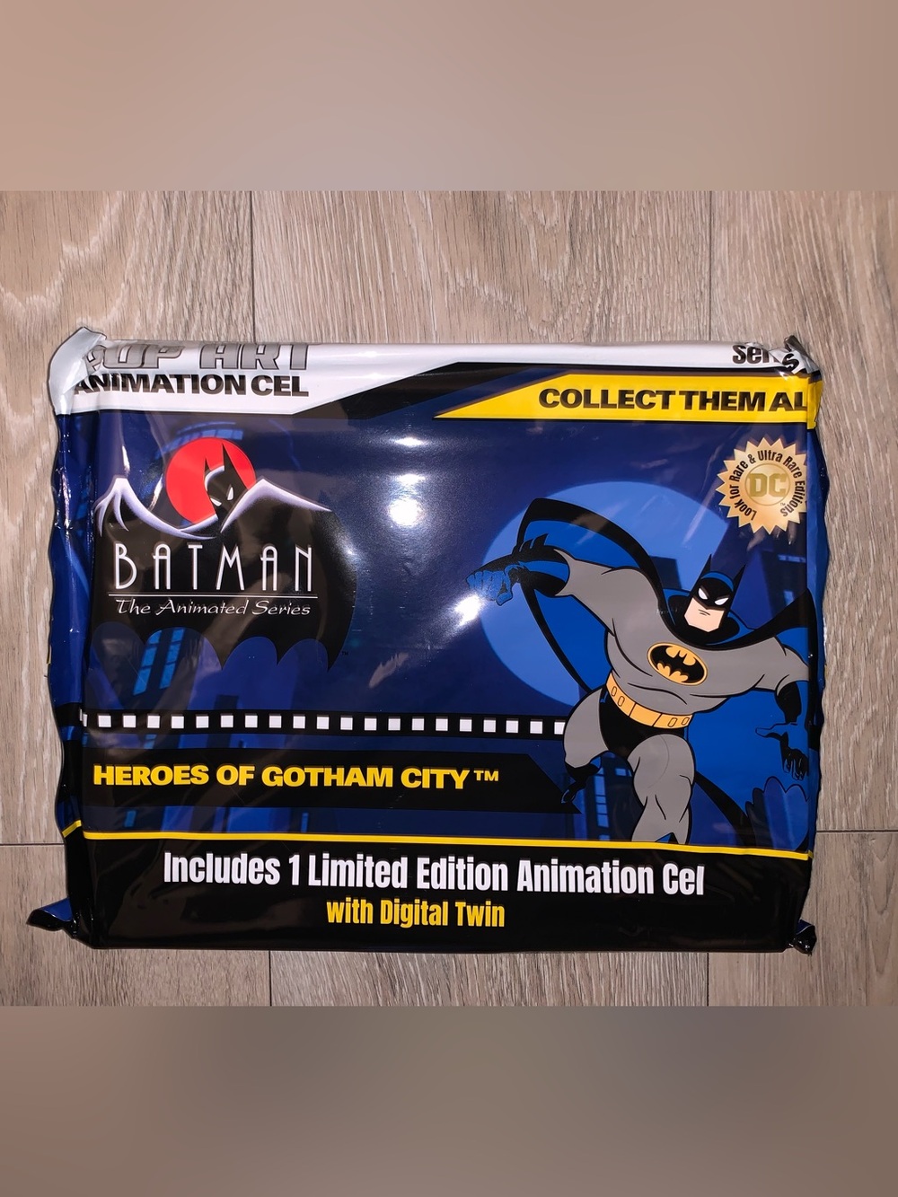 Pop Art Batman the Animated Series Animation Cel Series 1 Heroes of Gotham City